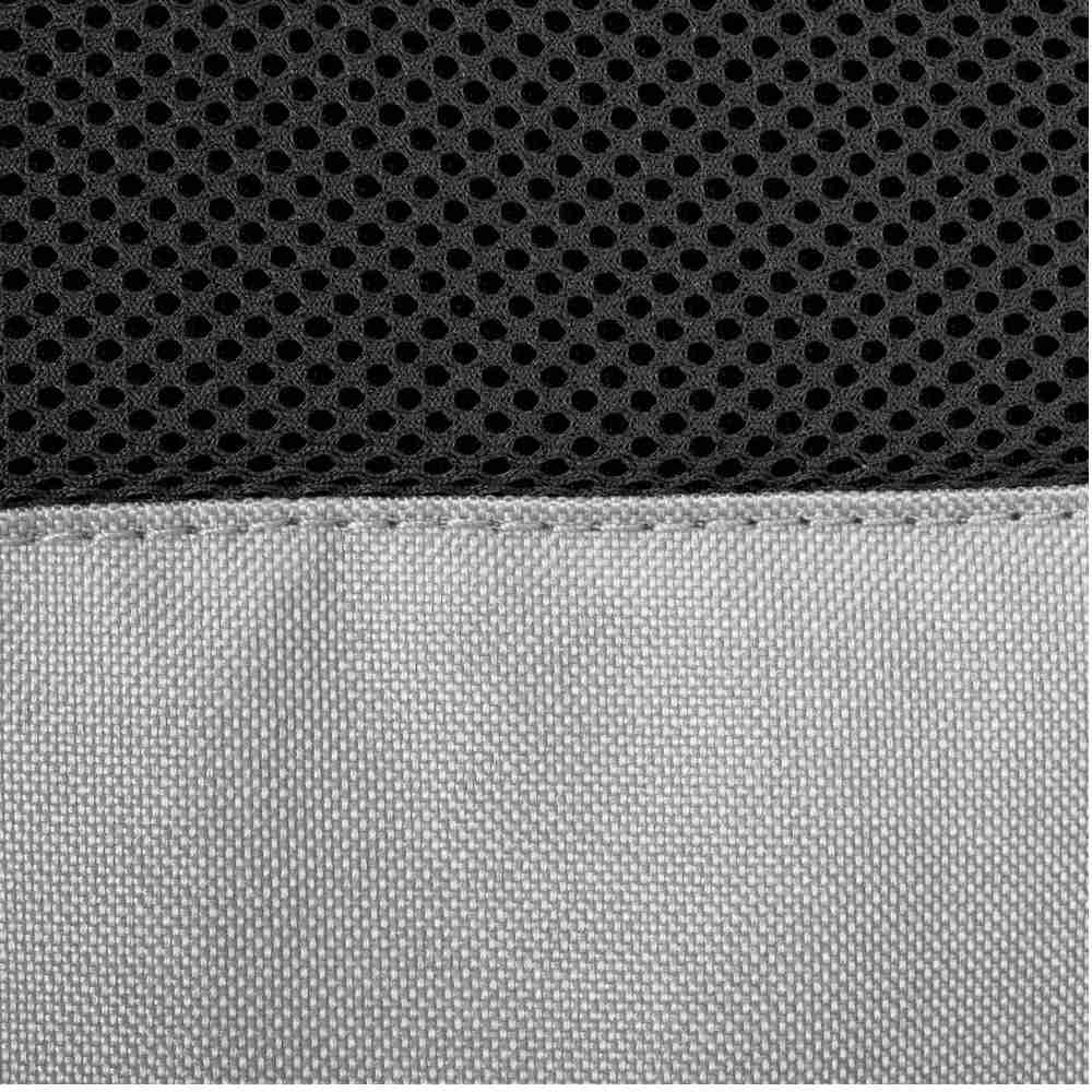 Brunner Faltstuhl Raptor Highback, grau-schwarz