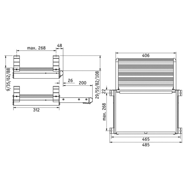 Thule Slide-Out Step 400 manuell