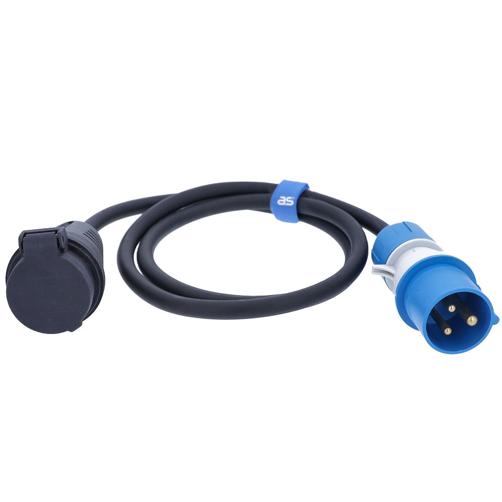 Adapterkabel CEE / SEV Schweiz, 1,5m