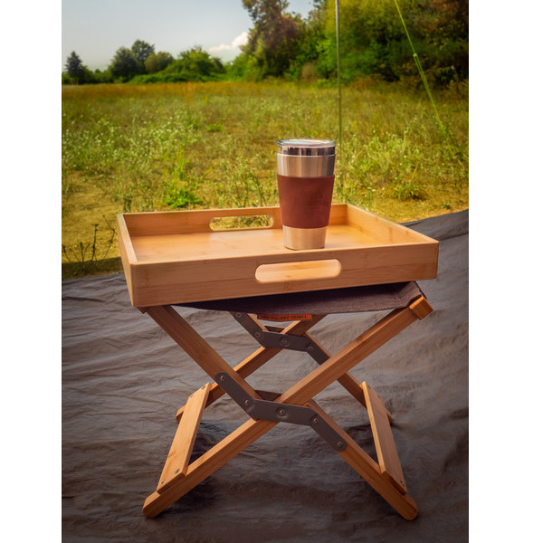 Holiday Travel Bambus-Tischplatte für Hocker Lounge