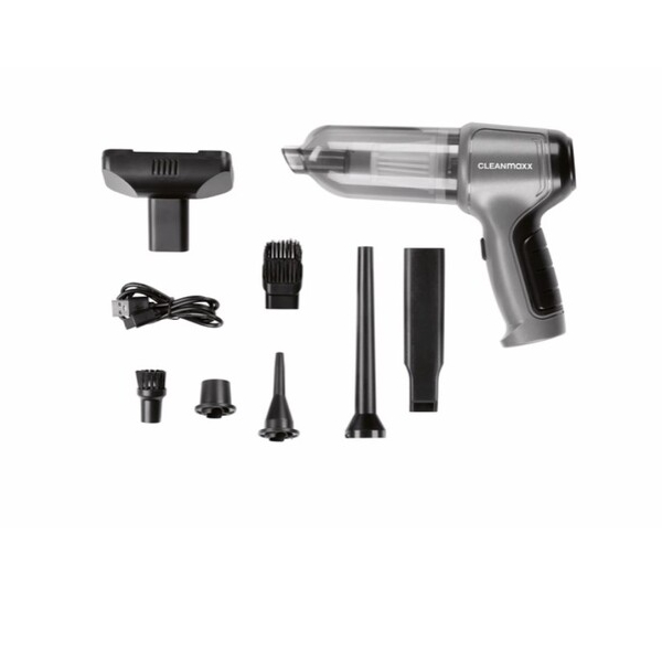 CLEANmaxx Handstaubsauger Akku-Zyklon 9-tlg. Farbe grau