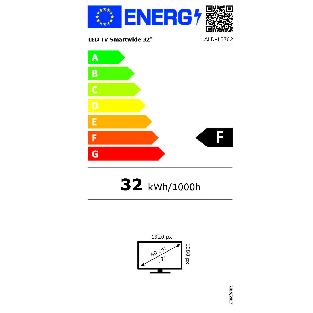 Alden Smartwide LED TV, 32 Zoll