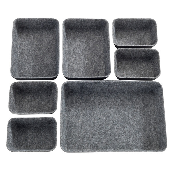Wenko Schubladenorganizer Filz 7-tlg.