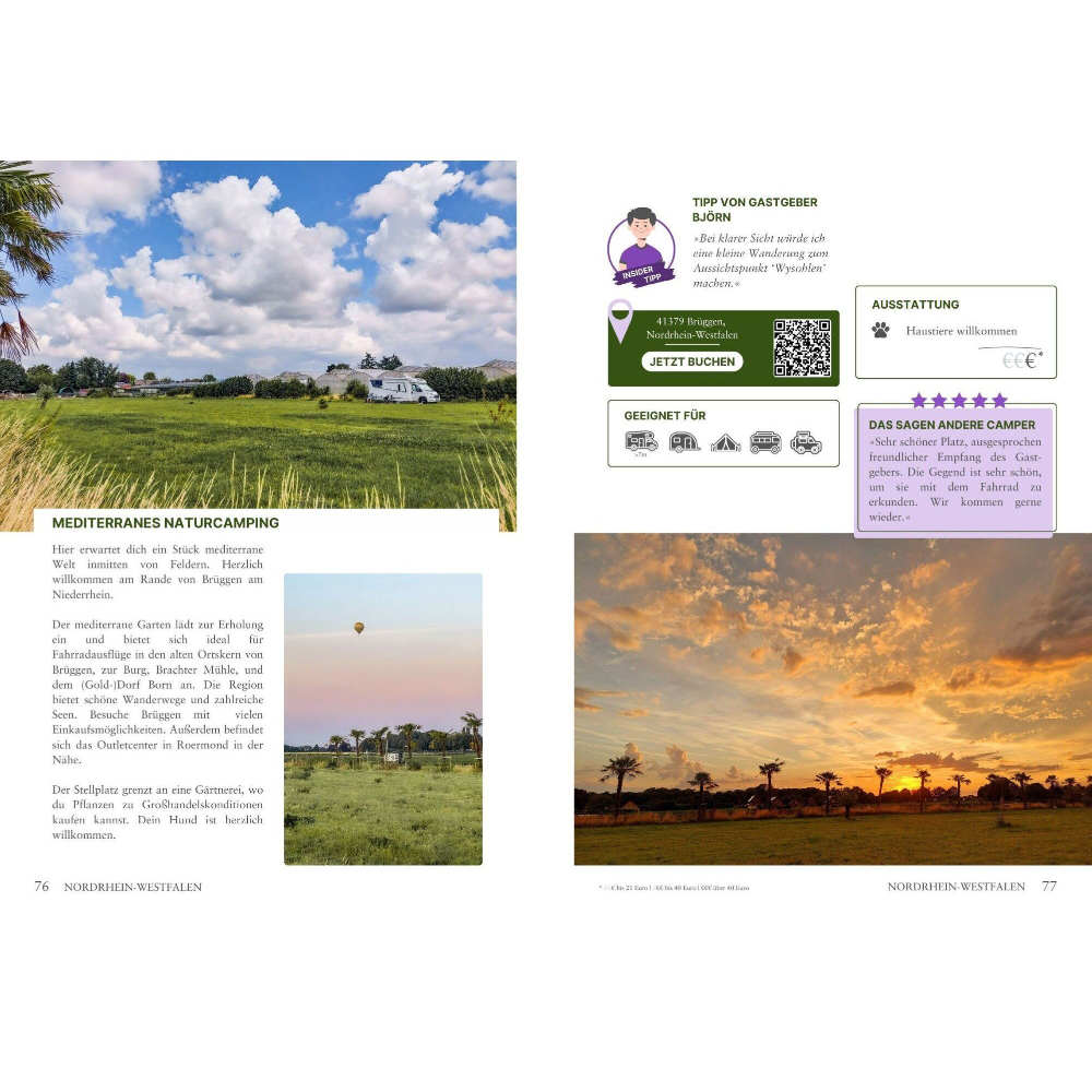 AlpacaCamping Camping mit Hund 50 ausgewählte Stellplätze