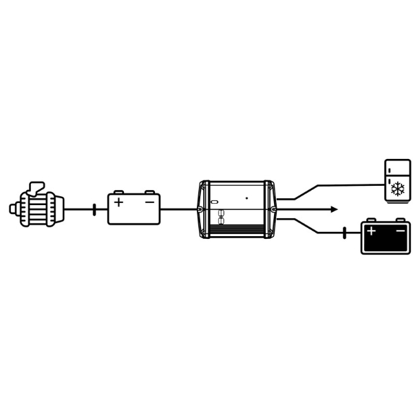 Carbest Batterie-Ladebooster 40 A