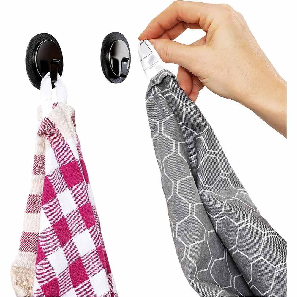 Silwy Magnet-Haken Clever Black