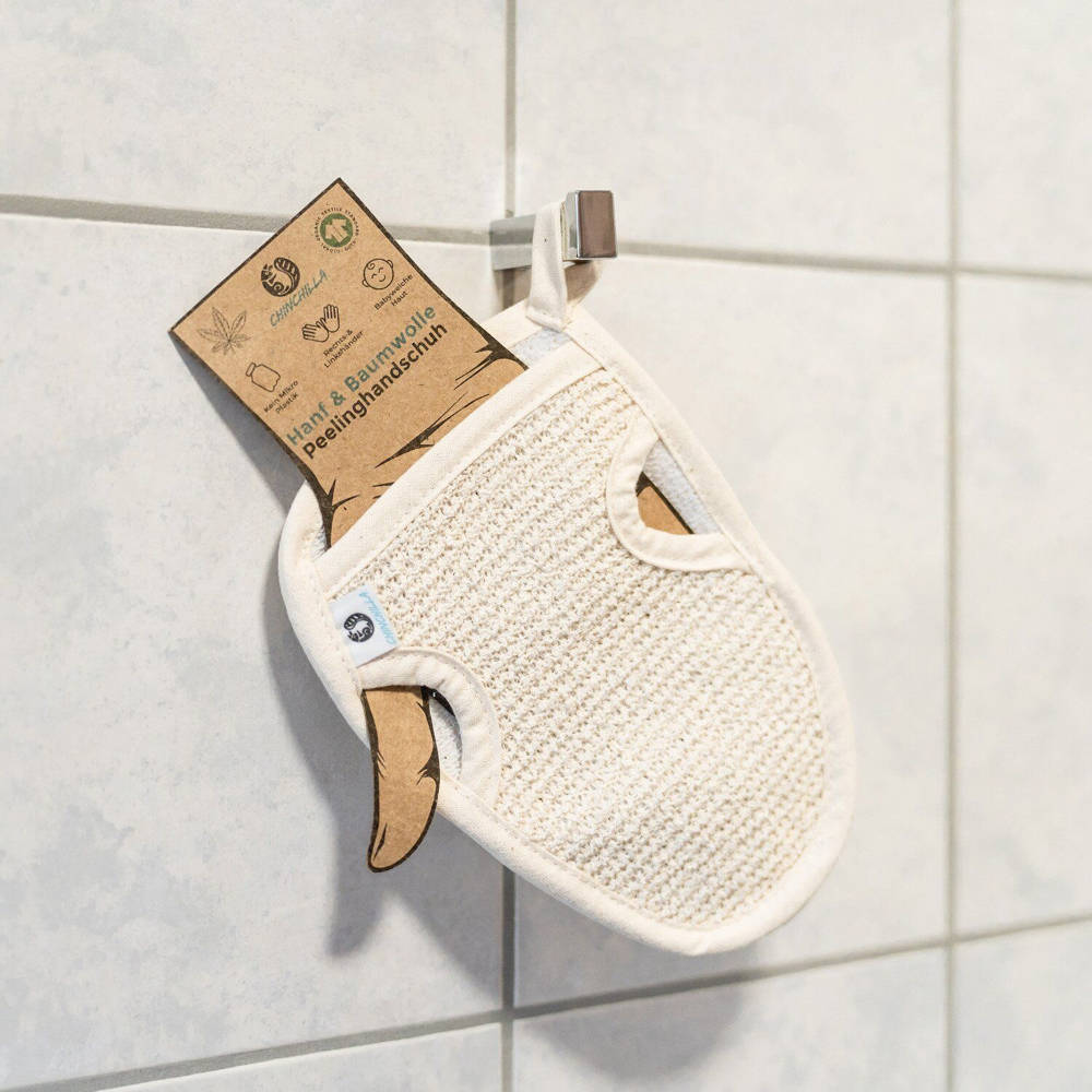 Chinchilla Peelinghandschuh