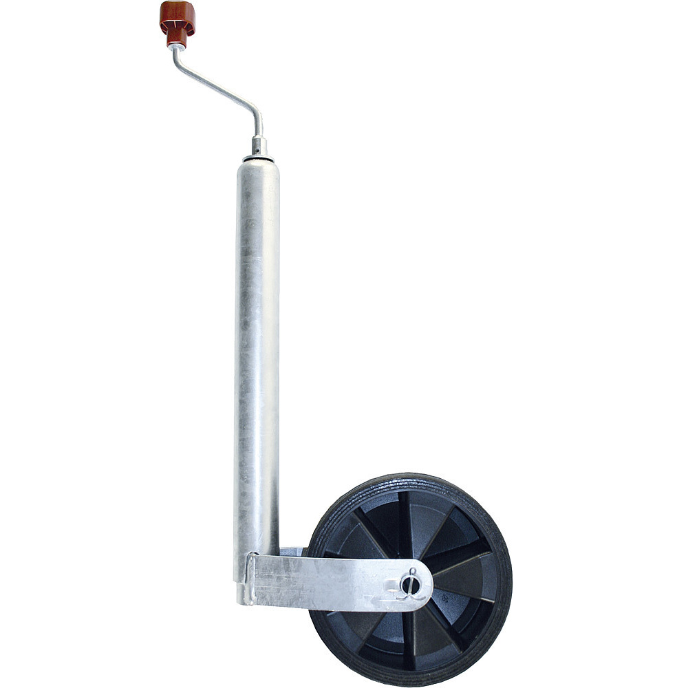AL-KO Stützrad Plus 215 x 65 mm, Vollgummi/Kunststofffelge, 90 kg Traglast