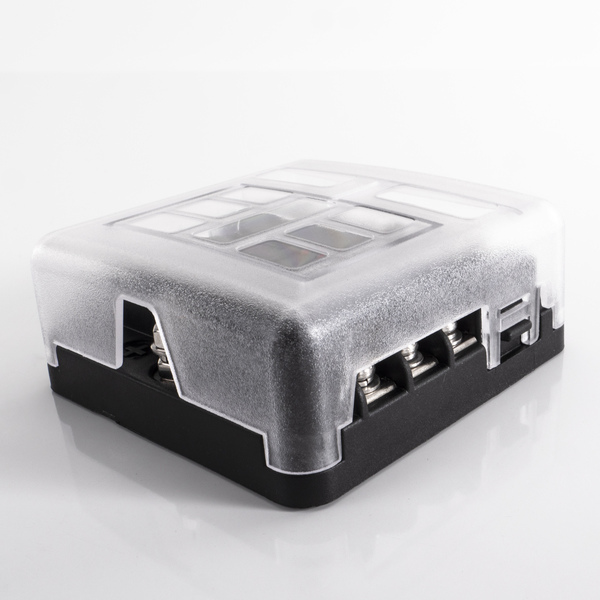 Carbest Stromverteiler mit Sicherungshalter 6-fach