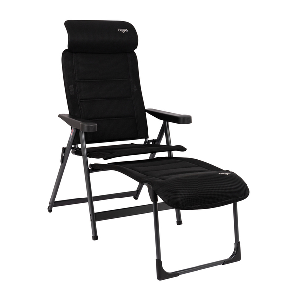 Crespo Fußstütze CR RP-215/80  Air-Deluxe, schwarz