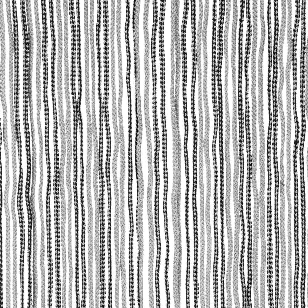 Türvorhang Korda anthrazit/silber 60 cm x 190 cm