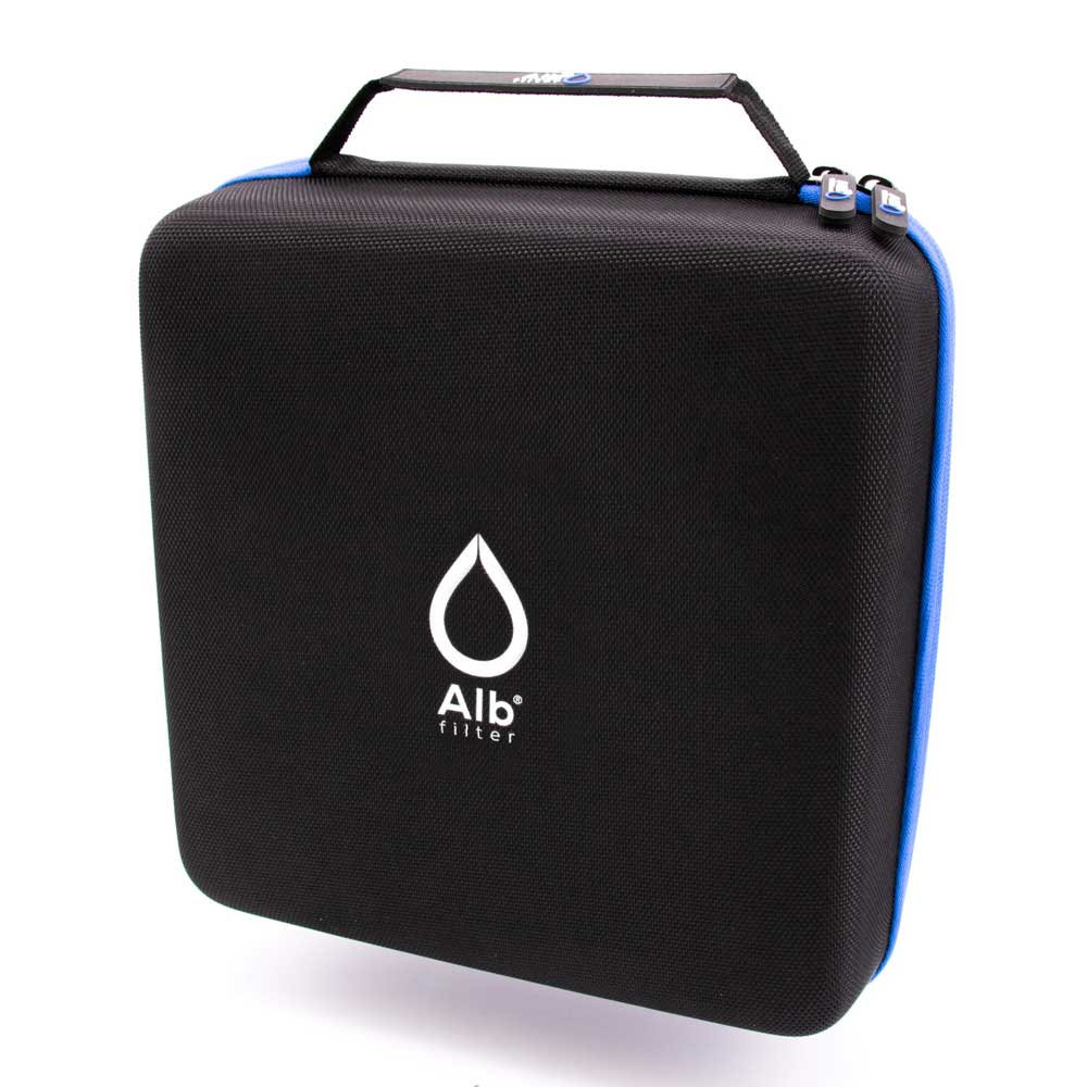 Alb Filter Fusion Active+Nano Trinkwasserfilter - Mobil mit Koffer, titan