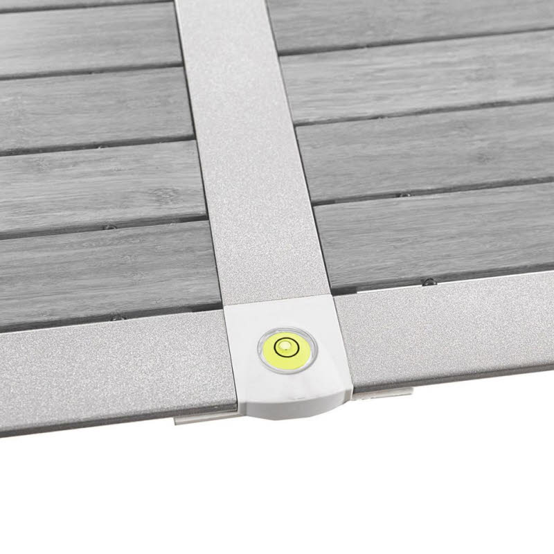 Brunner Campingtisch Silver Gapless Level 4 110 x 71 x 70 cm