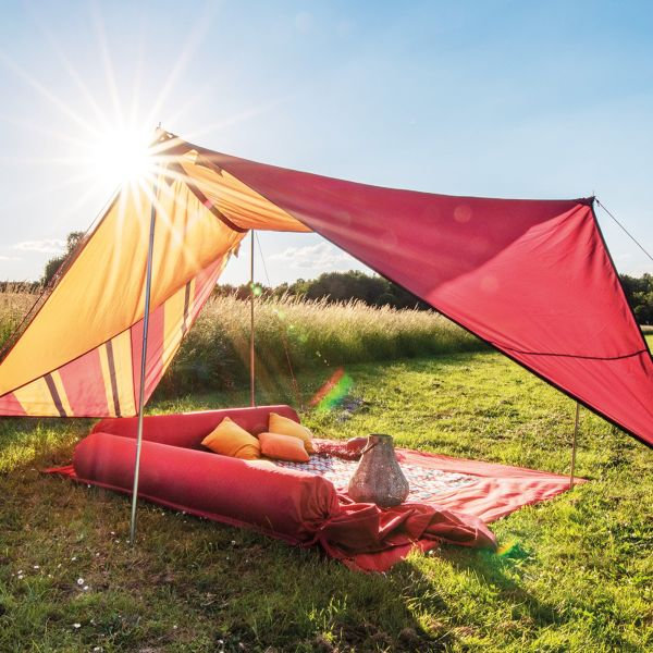 Bent Sonnensegel Zip Canvas Oriental