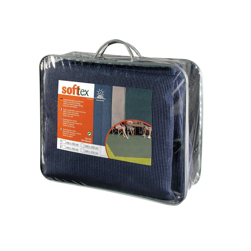 Arisol Zeltteppich Softtex blau