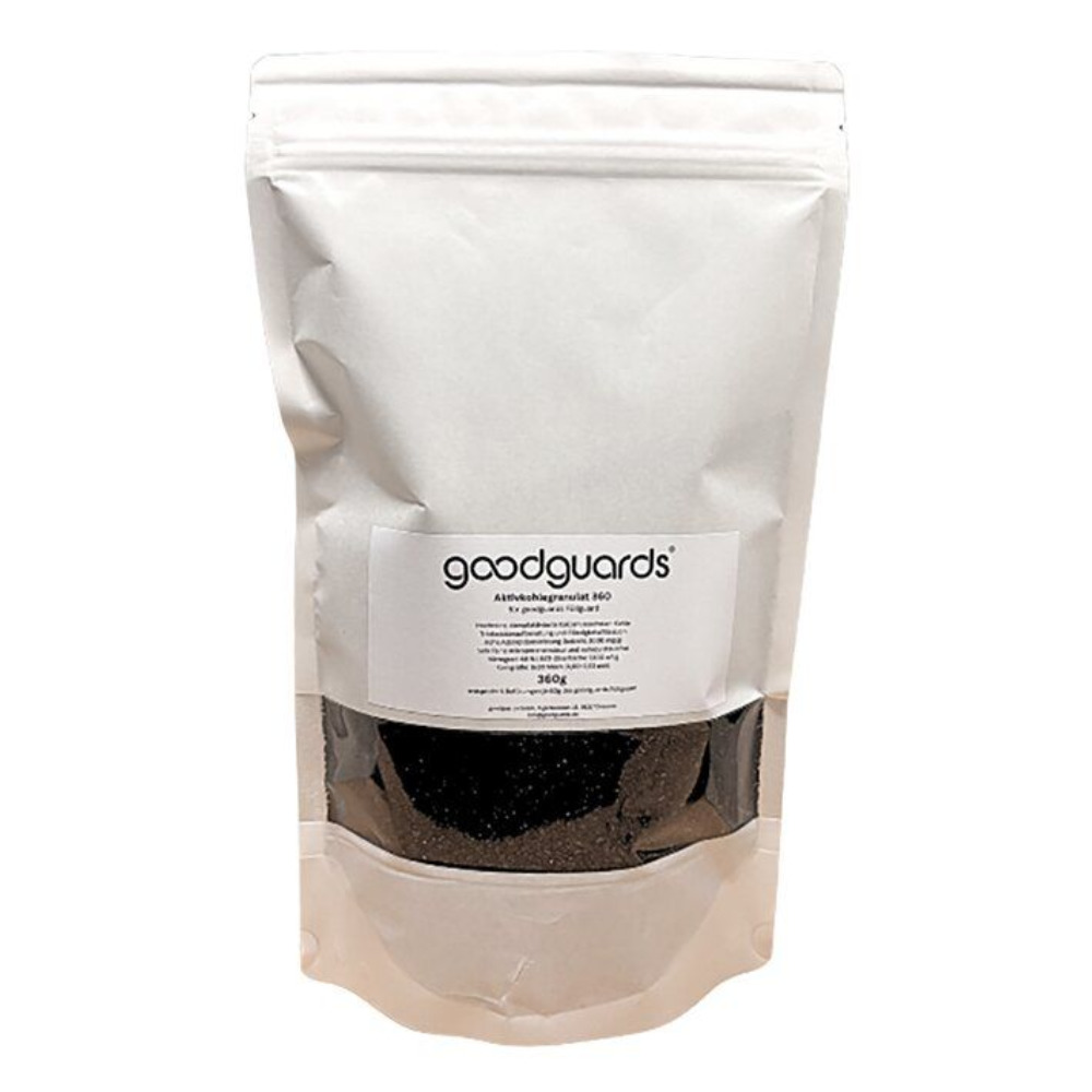 Goodguards Aktivkohle-Granulat Aktivguard für Befüllfilter Füllguard, 360-6