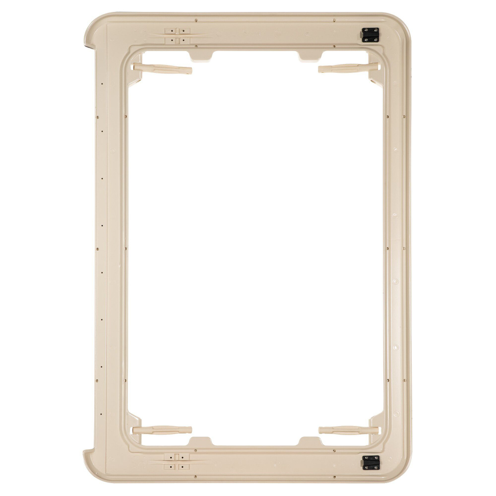 Dometic Heki 1 Glasrahmen ohne Anbauteile, grau (Nr. 540E02grau)