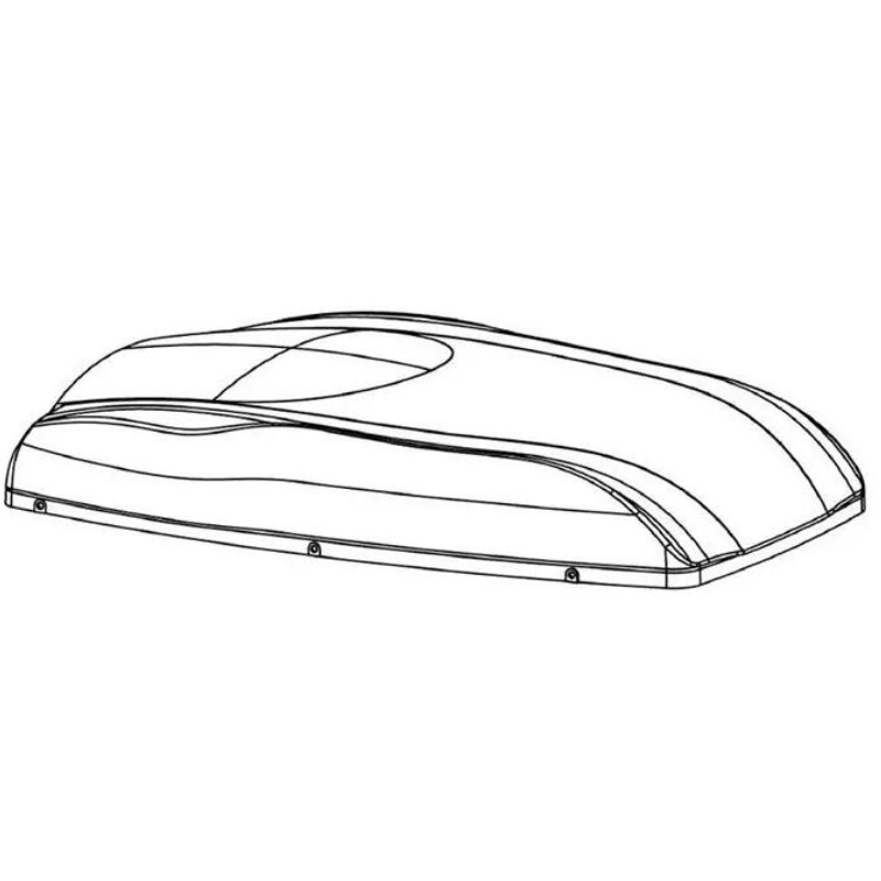 Telair obere Abdeckung für Silent 5400H/7400H/8400H (Nr. 6192)