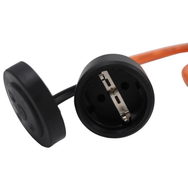 Weingärtner Adapterleitung H07BQ-F 3G2,5 Kabellänge 1,5 m, orange