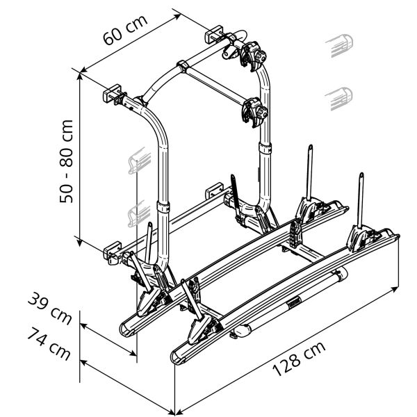 Thule Fahrradträger Elite G2 Short Version