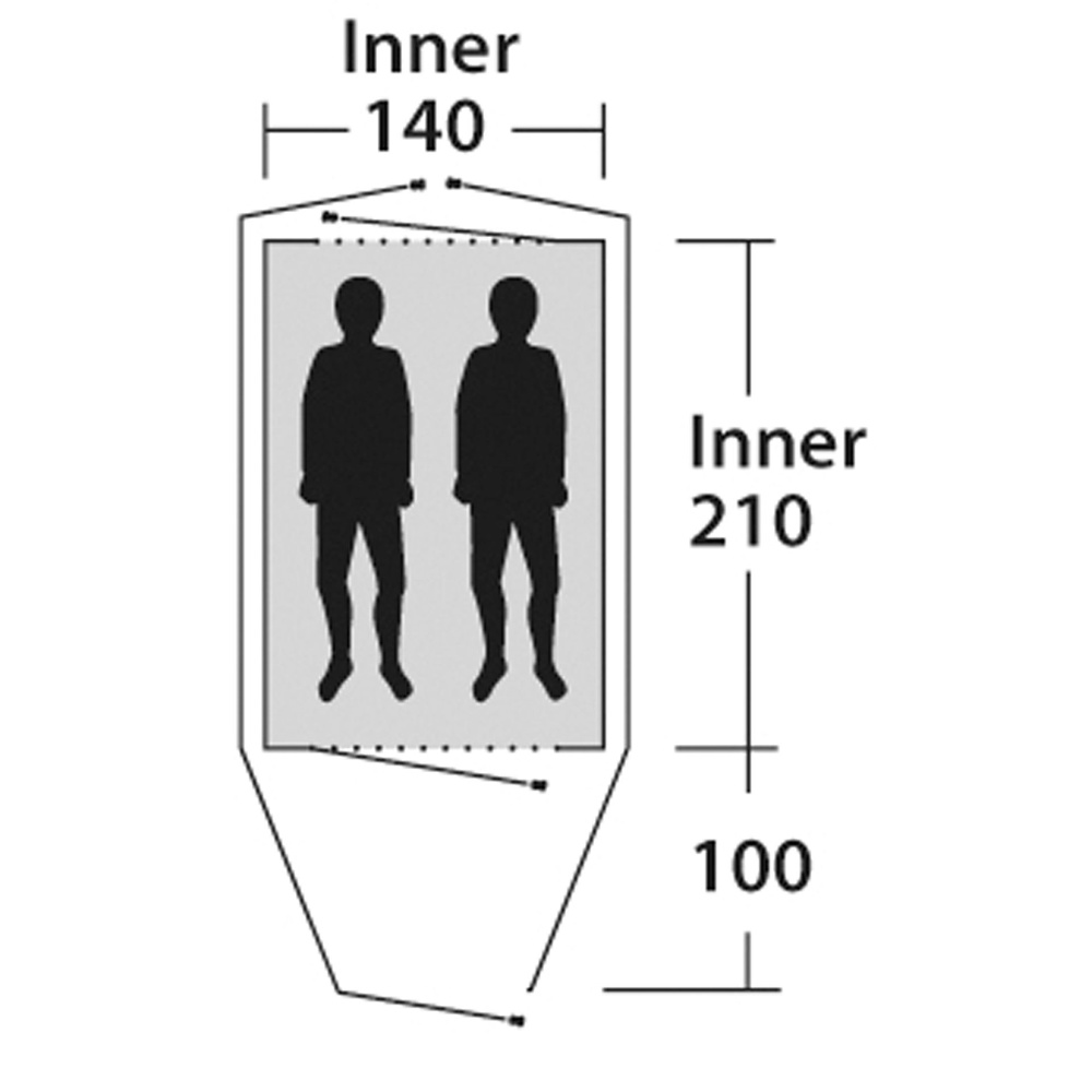 Outwell Zelt Cloud 2 Personen