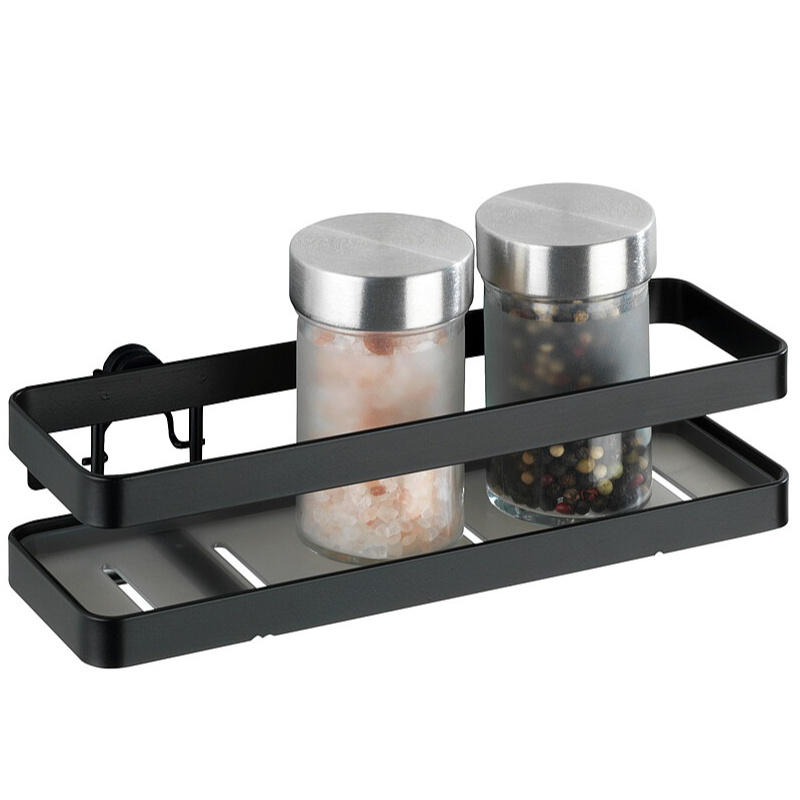 Wenko Gewürzregal Gala, schwarz, grau