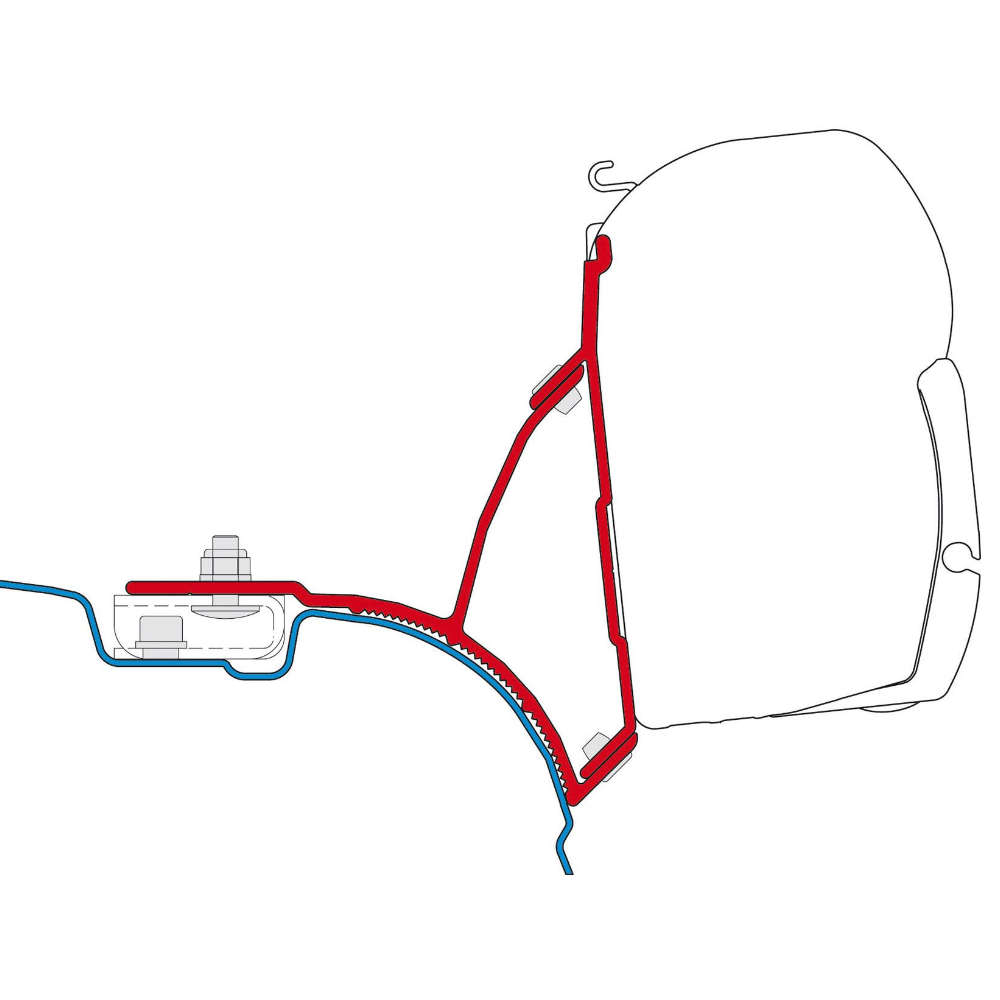 Fiamma Kit für F43 - VW T5/T6 Multivan Transporter