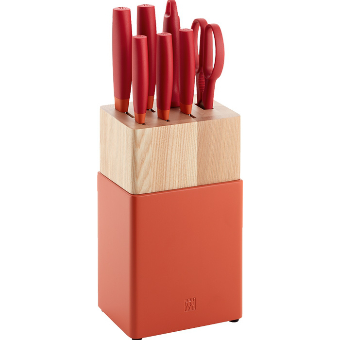 Zwilling Messerblockset NOW S , 8-teilig, rot
