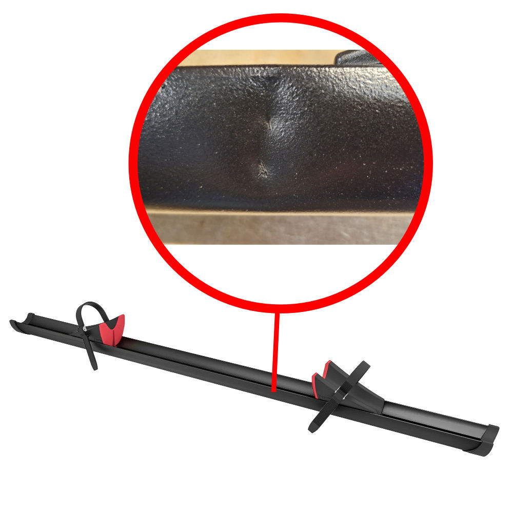 Fiamma Fahrradschiene Rail Premium XL 139 cm deep black   B-Ware