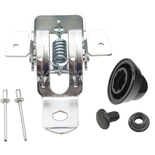 Dometic Scharnier komplett,gebogen für SMEV-Serie 8000, Edelstahl (Nr.105310193)