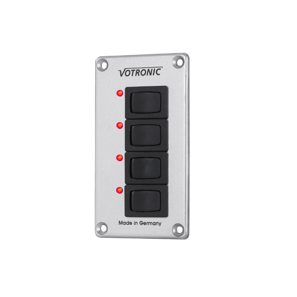 Votronic Schalterpanel mit 4 Schaltern