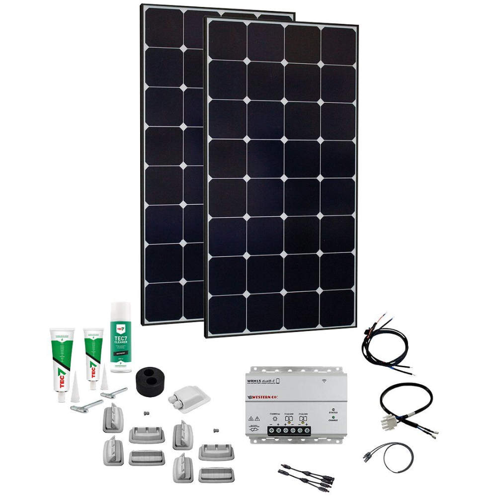 Phaesun Solar-Komplettanlage SPR Caravan Kit Solar Peak MPPT DUO 240 W, 12V