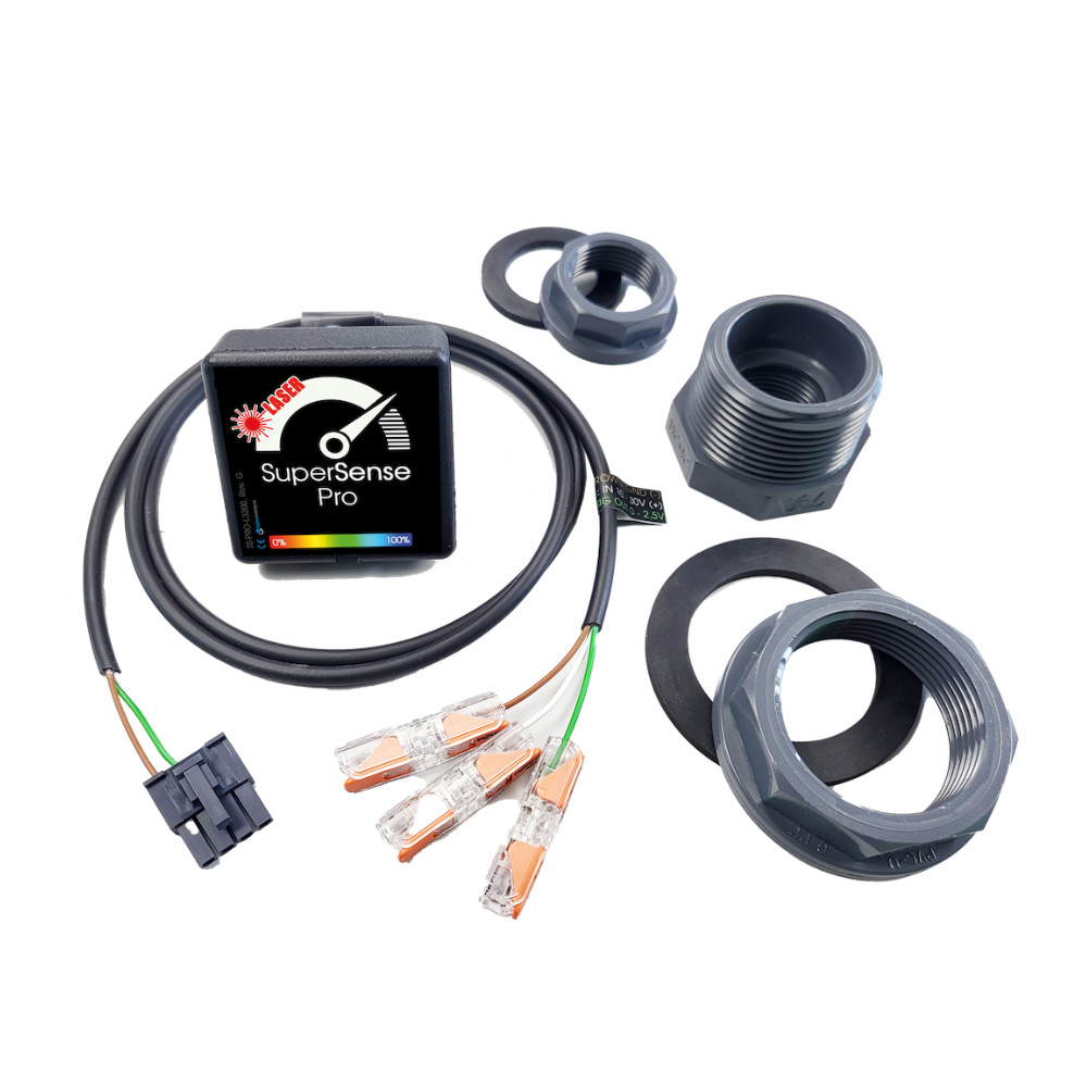 Tanksensor SuperSense Pro Laser Kit - bis 200cm Tankhöhe   B-Ware