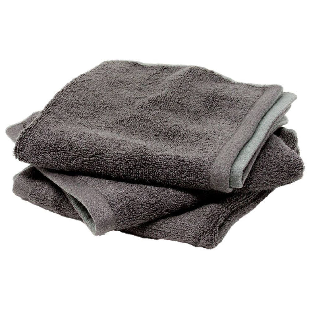 mikiGreen Bambustücher, anthrazit, 3er-Set