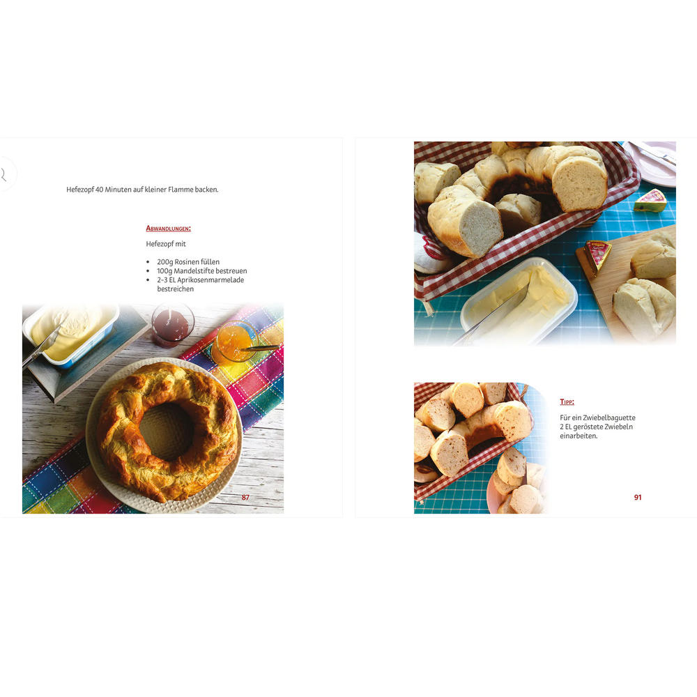 4Reifen1Klo Backbuch - Backideen aus dem Omnia-Backofen