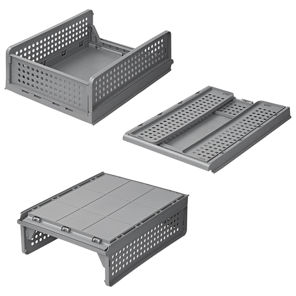 ProPlus Küchenregal-Organizer 2-lagig, stapelbar Farbe grau