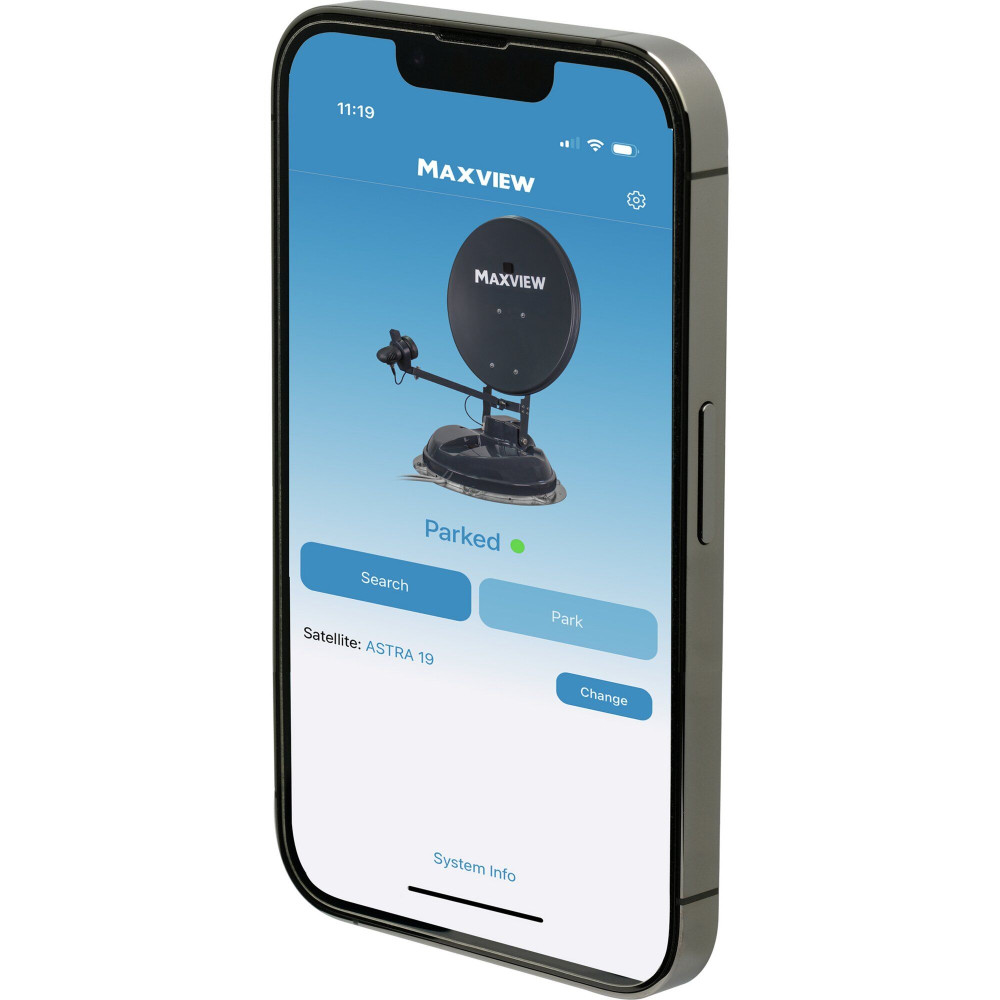 Maxview Sat-Anlage Explorer 65 Twin - weiß