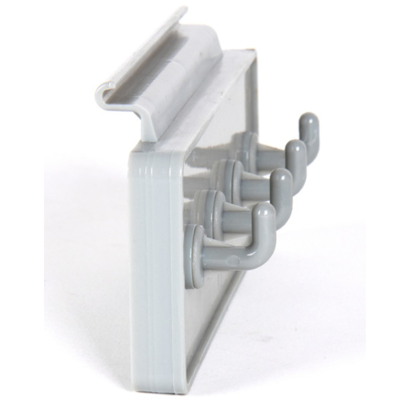 Camp4 Hakenleiste für Kederschiene mit 4 Haken