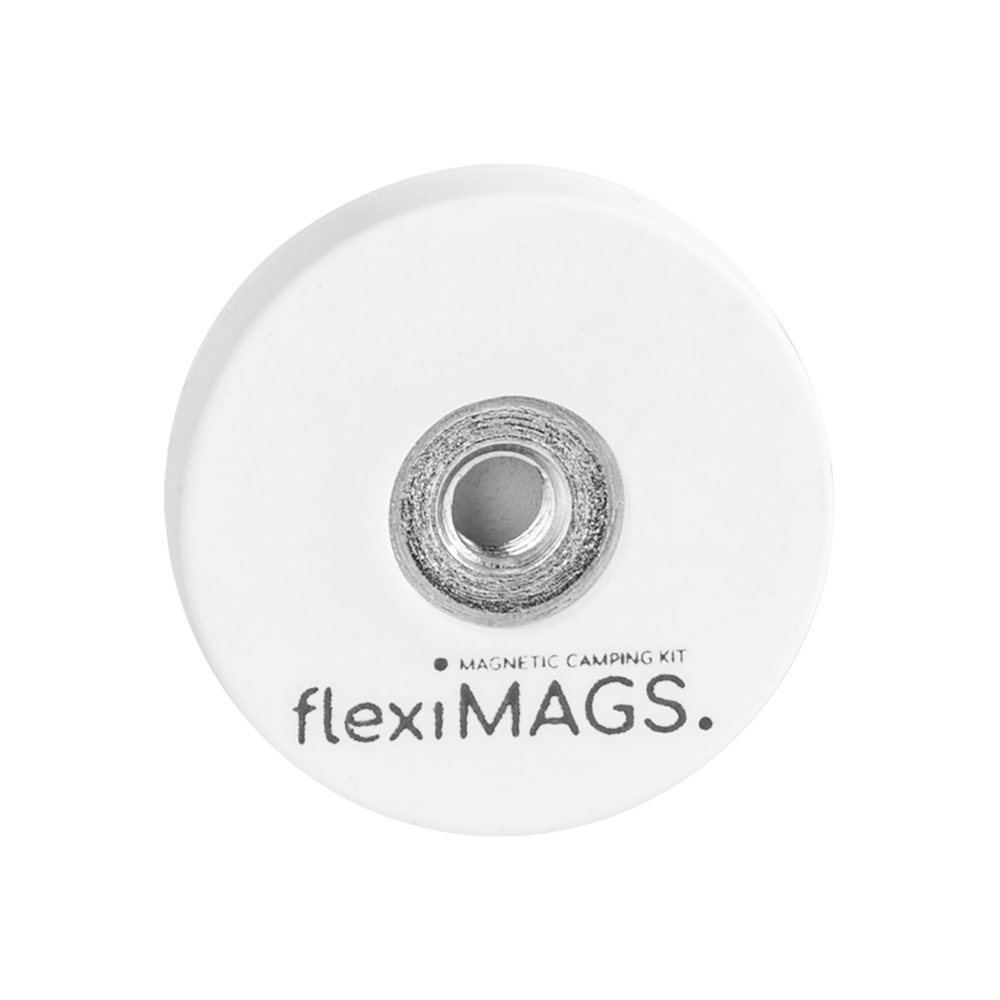Brugger Magnet flexiMAGS rund weiß