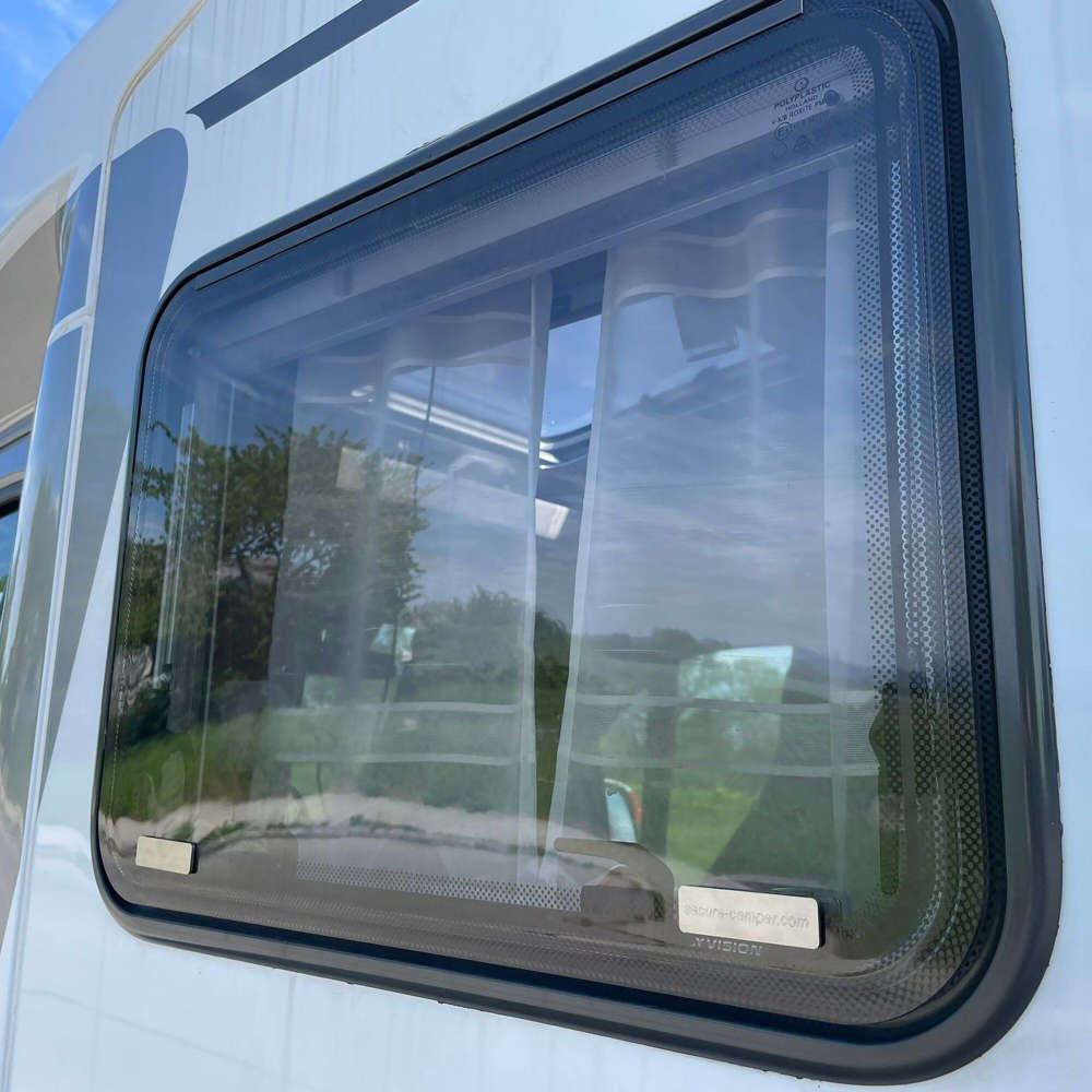 secure camper Fensterschutz Polyvision Aero Rahmen, Größe S