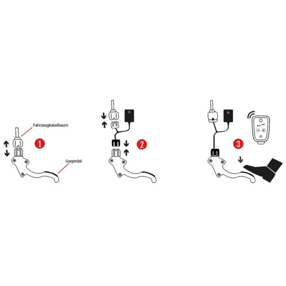 DTE Systems Pedalbox Pro für VW Crafter ab Bj. 2017, nicht für Euro 6e