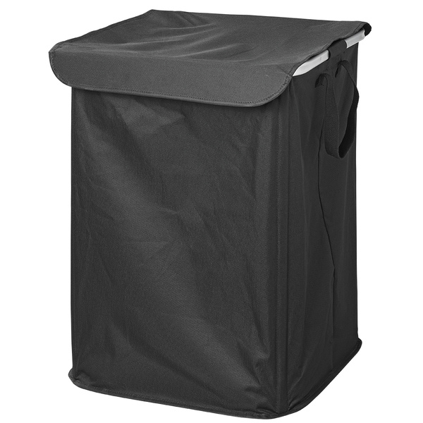 ProPlus Wäschekorb XL faltbar Farbe schwarz