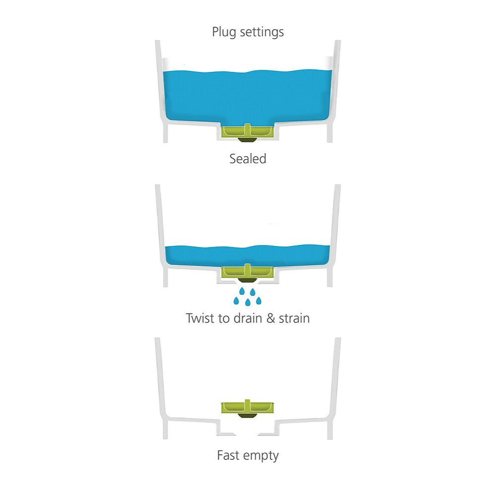 Joseph Joseph Spülschüssel mit Stöpsel