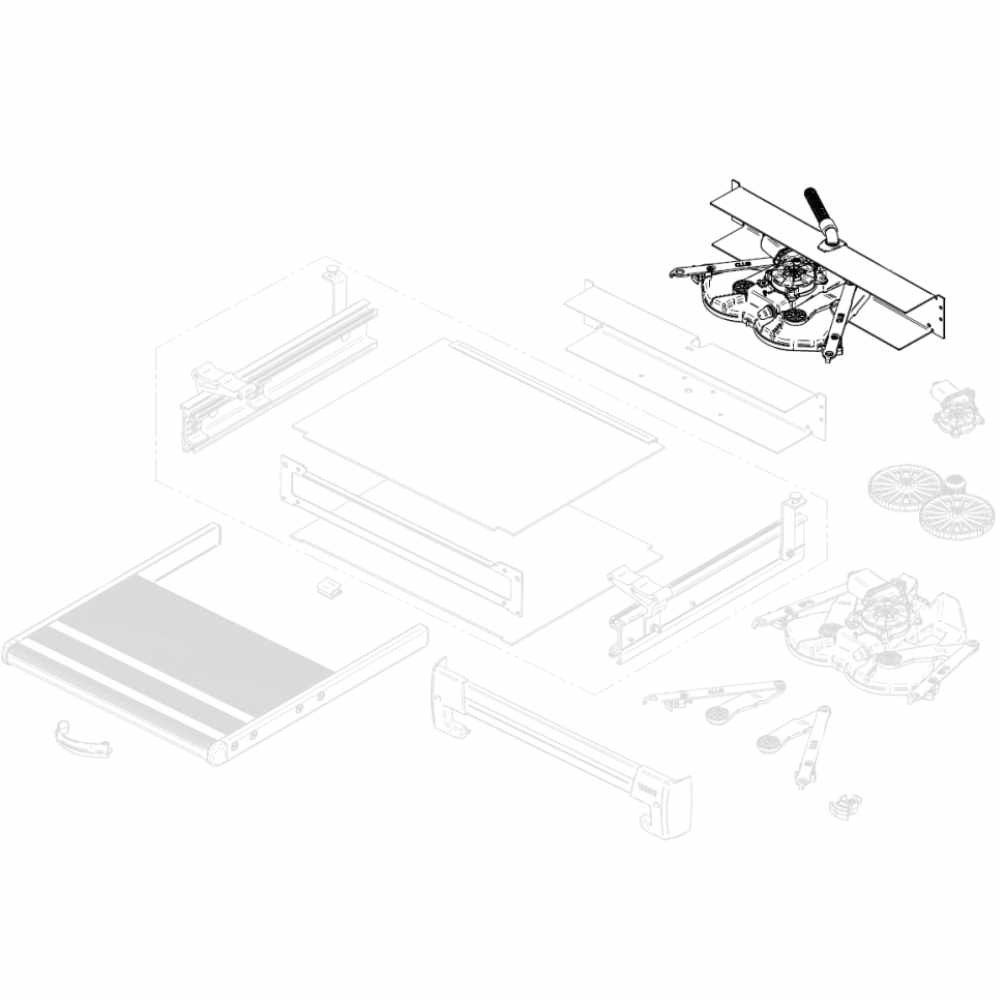 Thule Motor komplett für Slide-Out Step G2 Ducato ab 2022