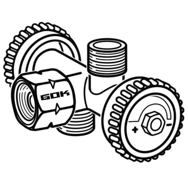 GOK Abzweigventil - 2 Abgänge