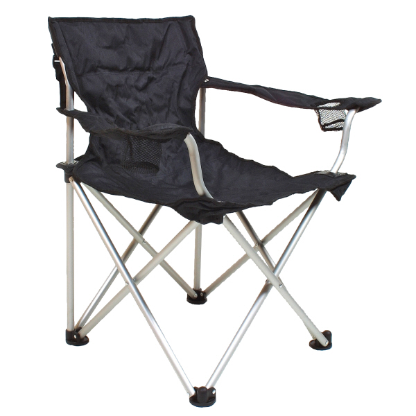 BasicNature Travelchair Komfort schwarz (max.100kg)