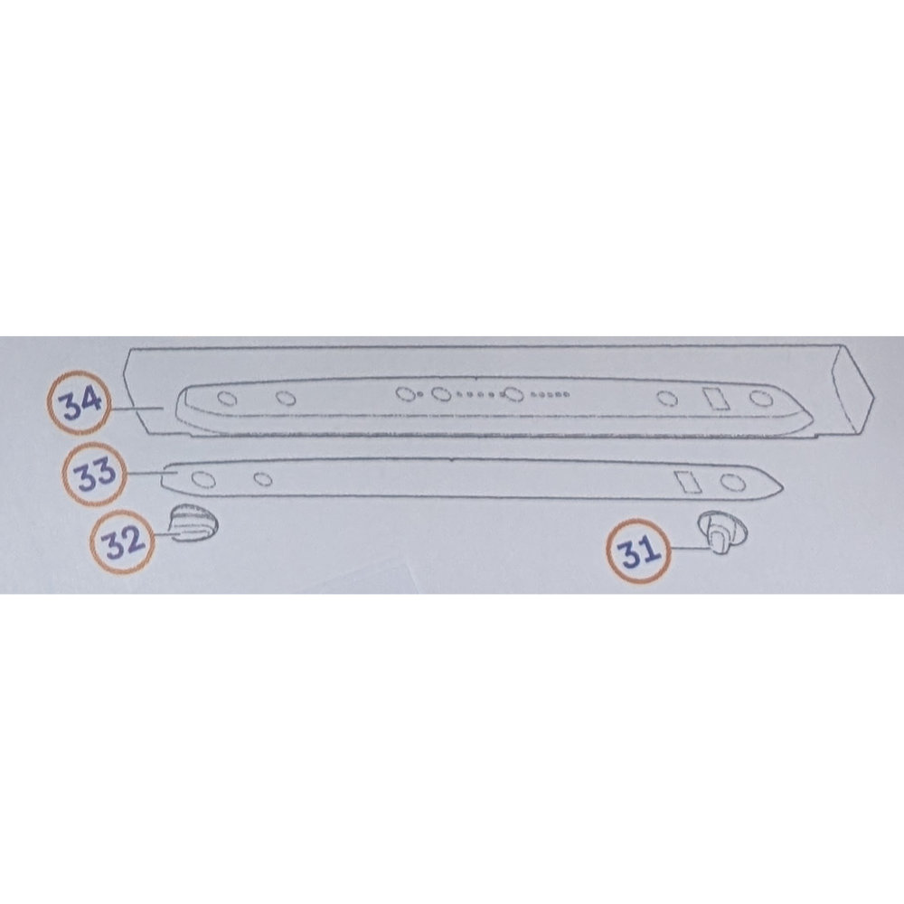 Thetford Regelknopf Gasventil für Kühlschrank (Nr. 62302627)