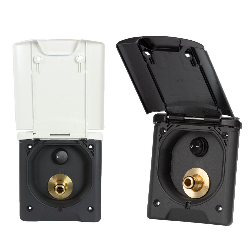 Fawo Wassersteckdose schwarz