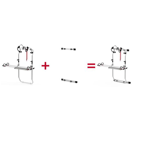 Fiamma Kit Bar Carry-Bike DJ Ford Transit Generation 7, silber