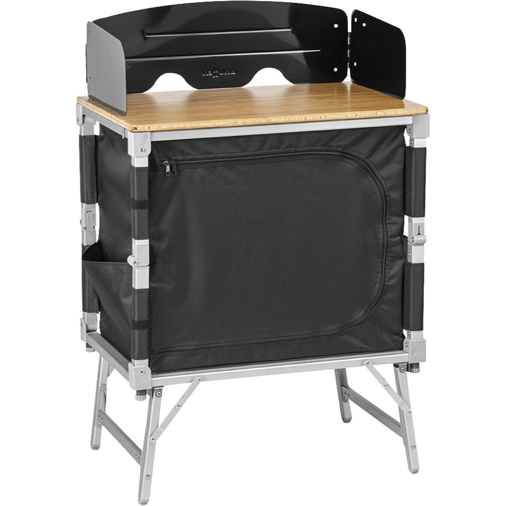 Brunner Kochbox Azabache Cube Alu, grau